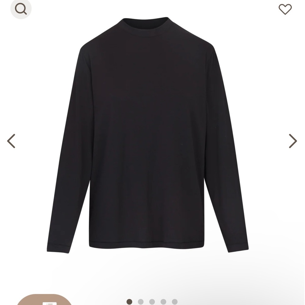 SKIMS Long Sleeve Boyfriend Tee
